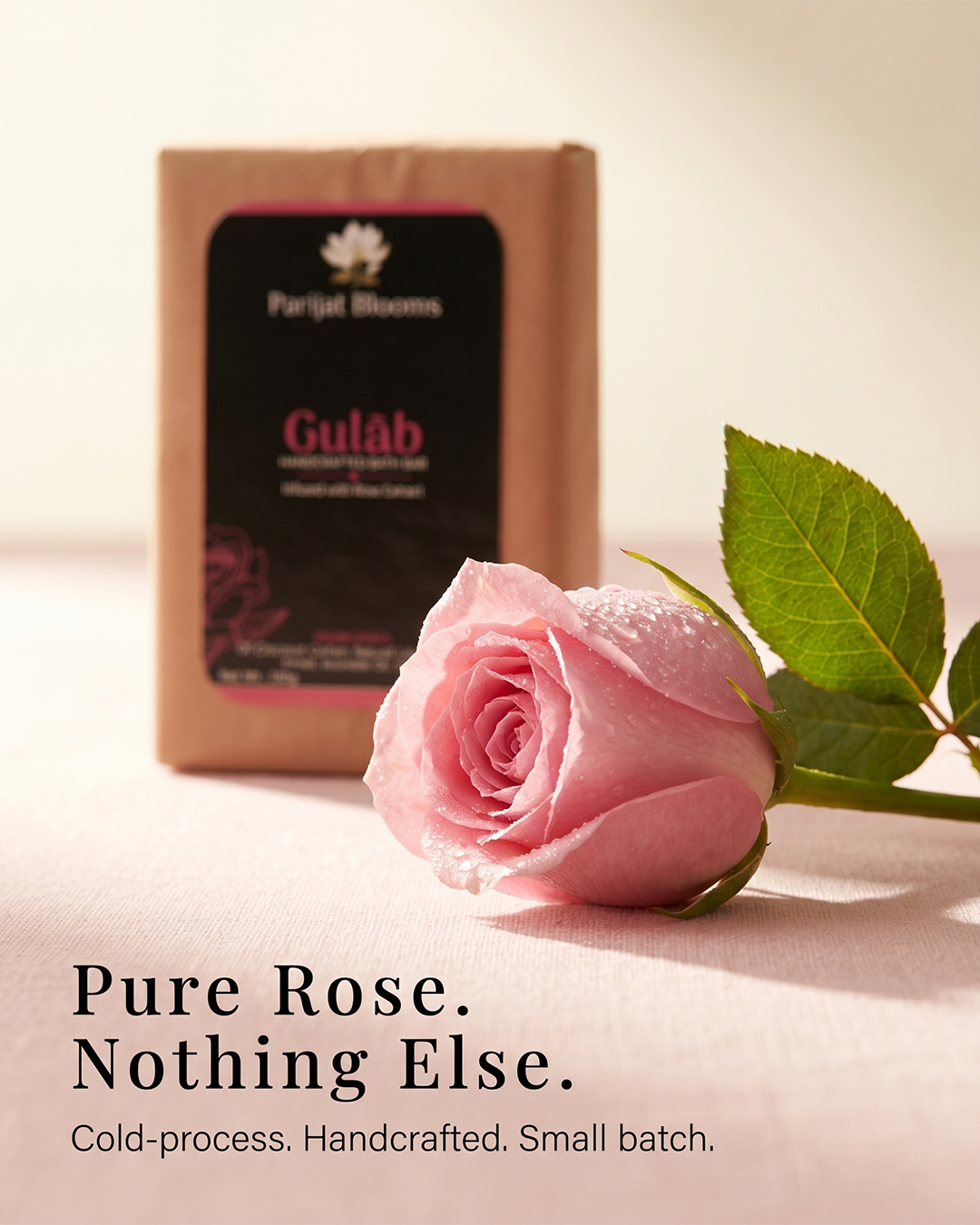 Gulāb Handcrafted Bath bar