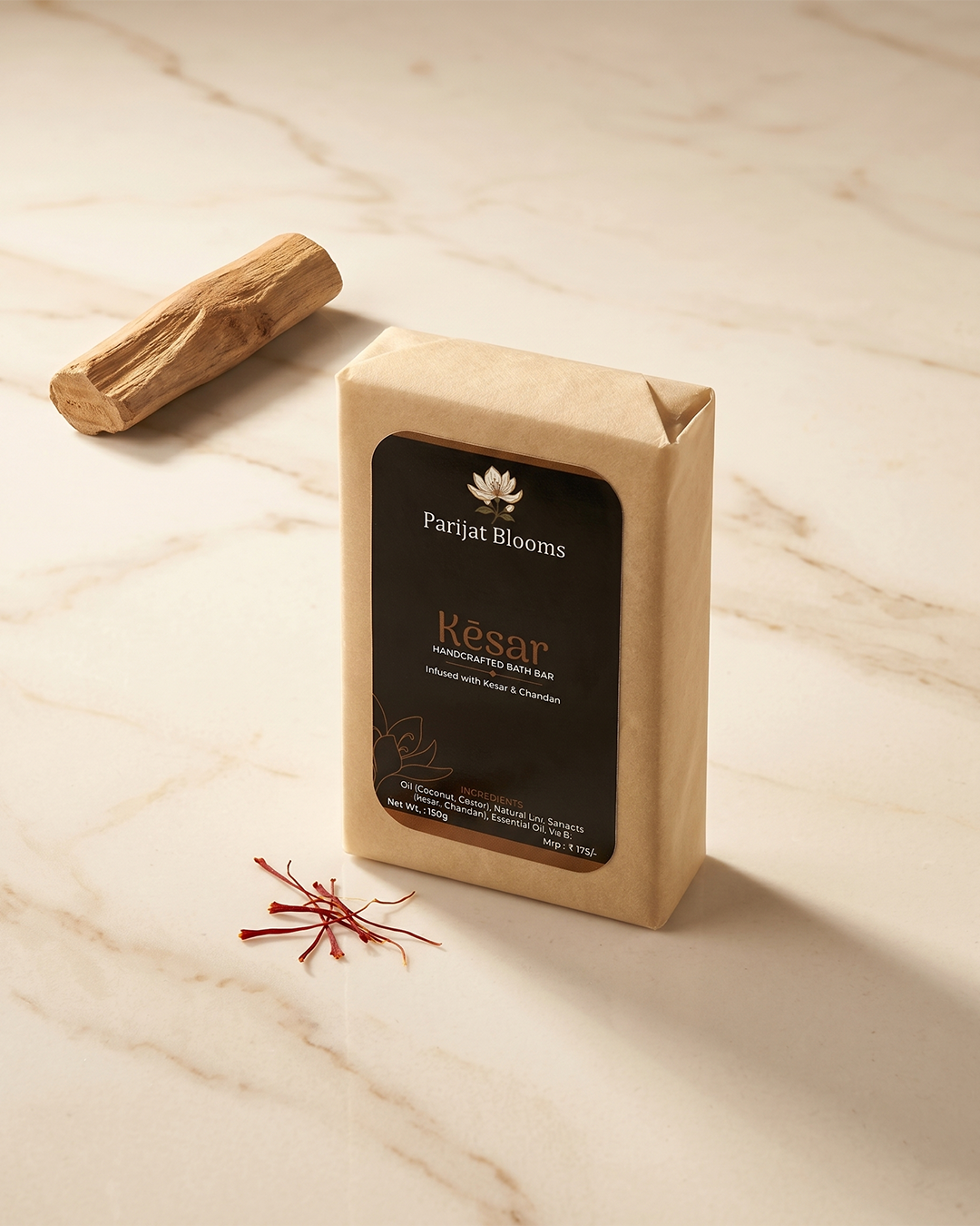 Kēsar Handcrafted Bath Bar