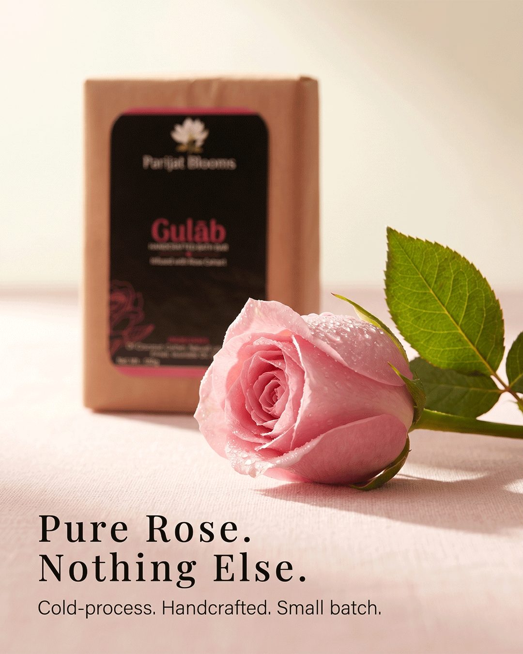 Gulāb Handcrafted Bath Bar