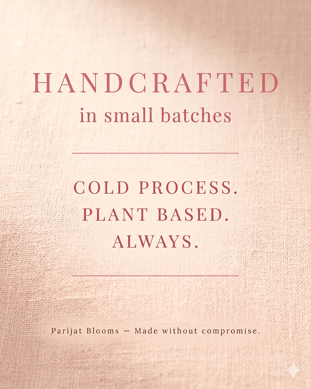 Gulab Handcrafted Bath Bar handcrafted small batch soap — plant based Jain Vegan natural claims Parijat Blooms India