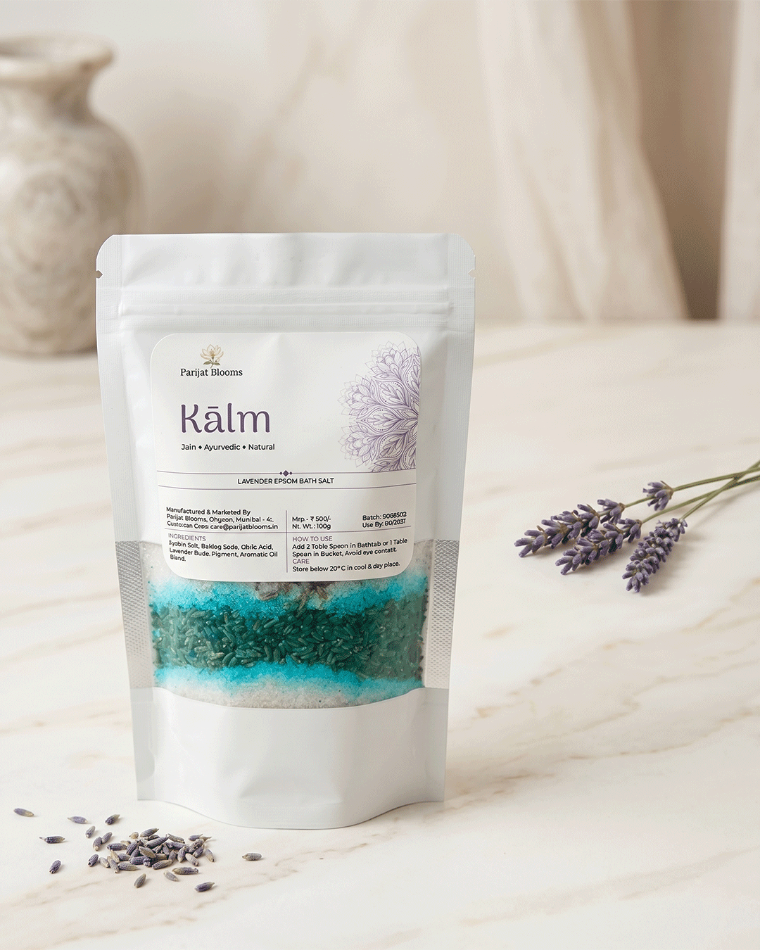 Kālm Lavender Epsom Bath Salt