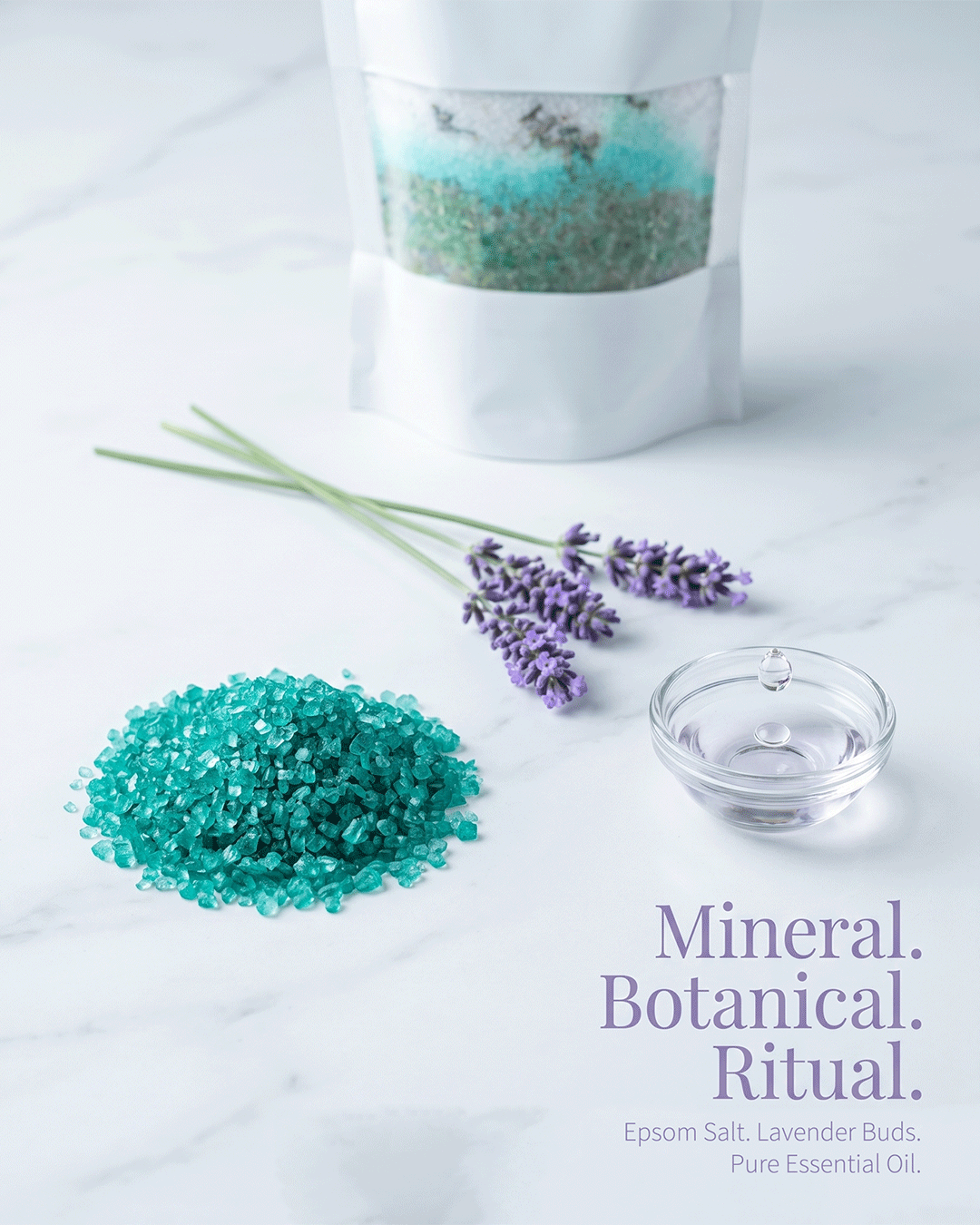 Kālm Lavender Epsom Bath Salt