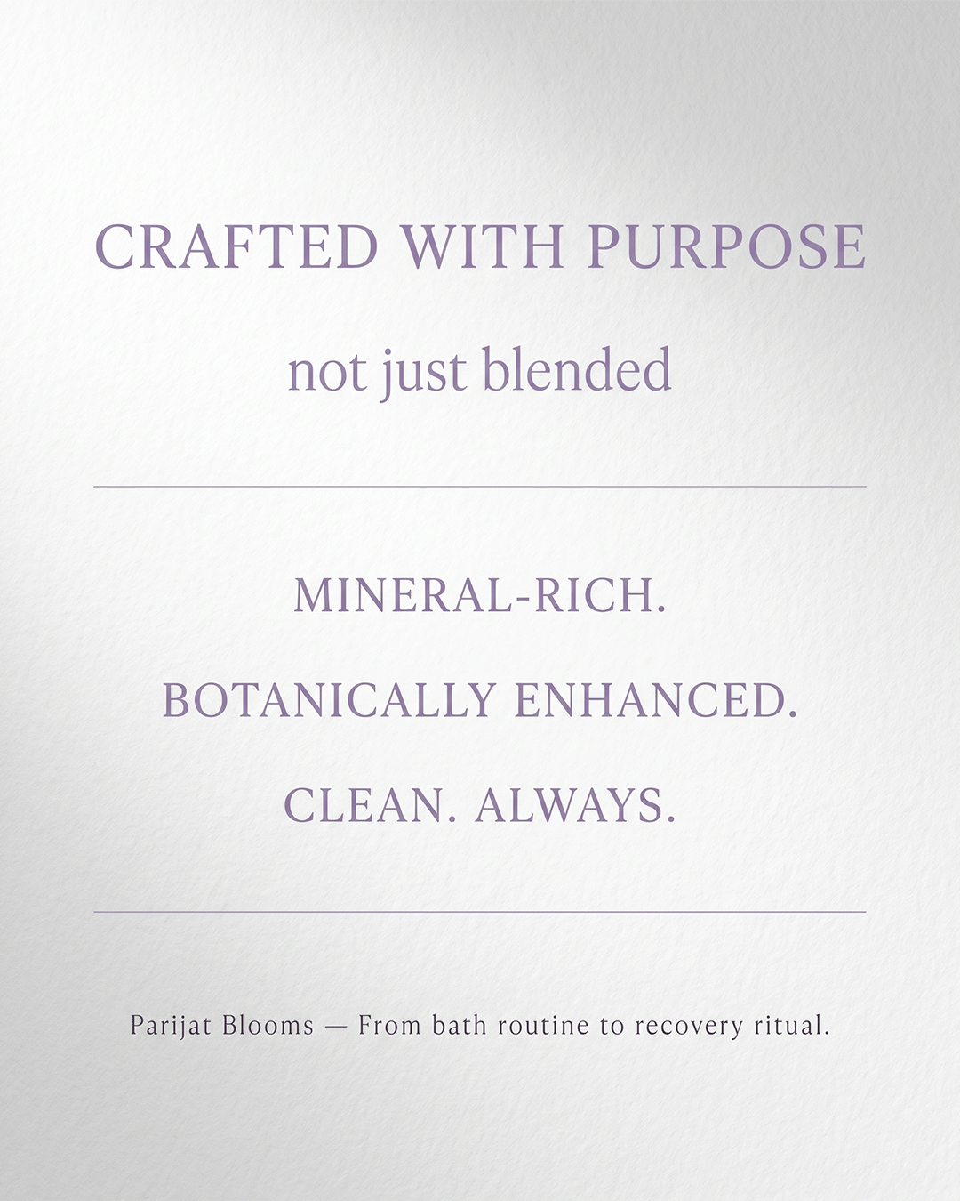 Kalm Lavender Epsom Bath Salt handcrafted small batch bath salt — plant based Jain Vegan natural claims Parijat Blooms India