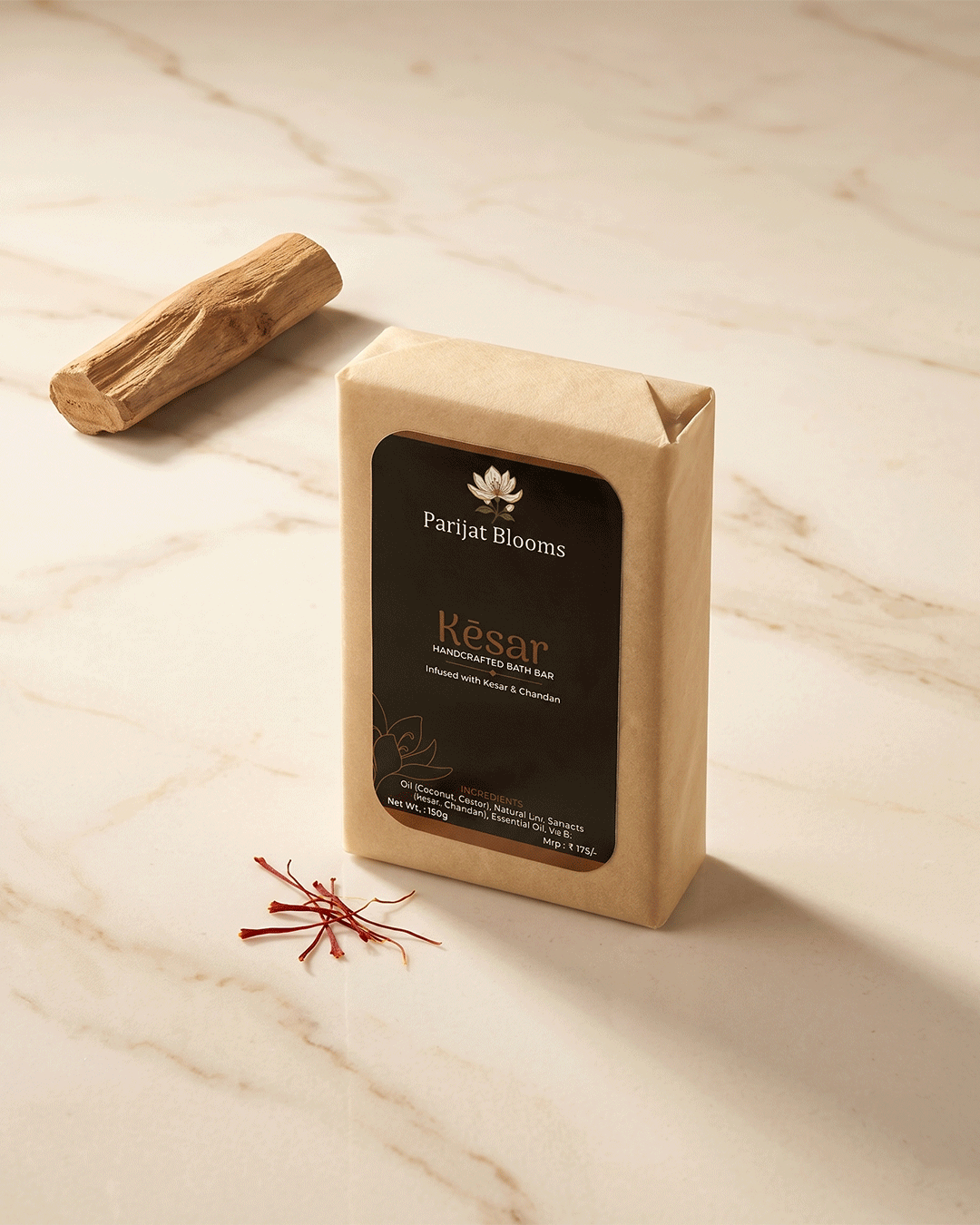 Kēsar Handcrafted Bath Bar