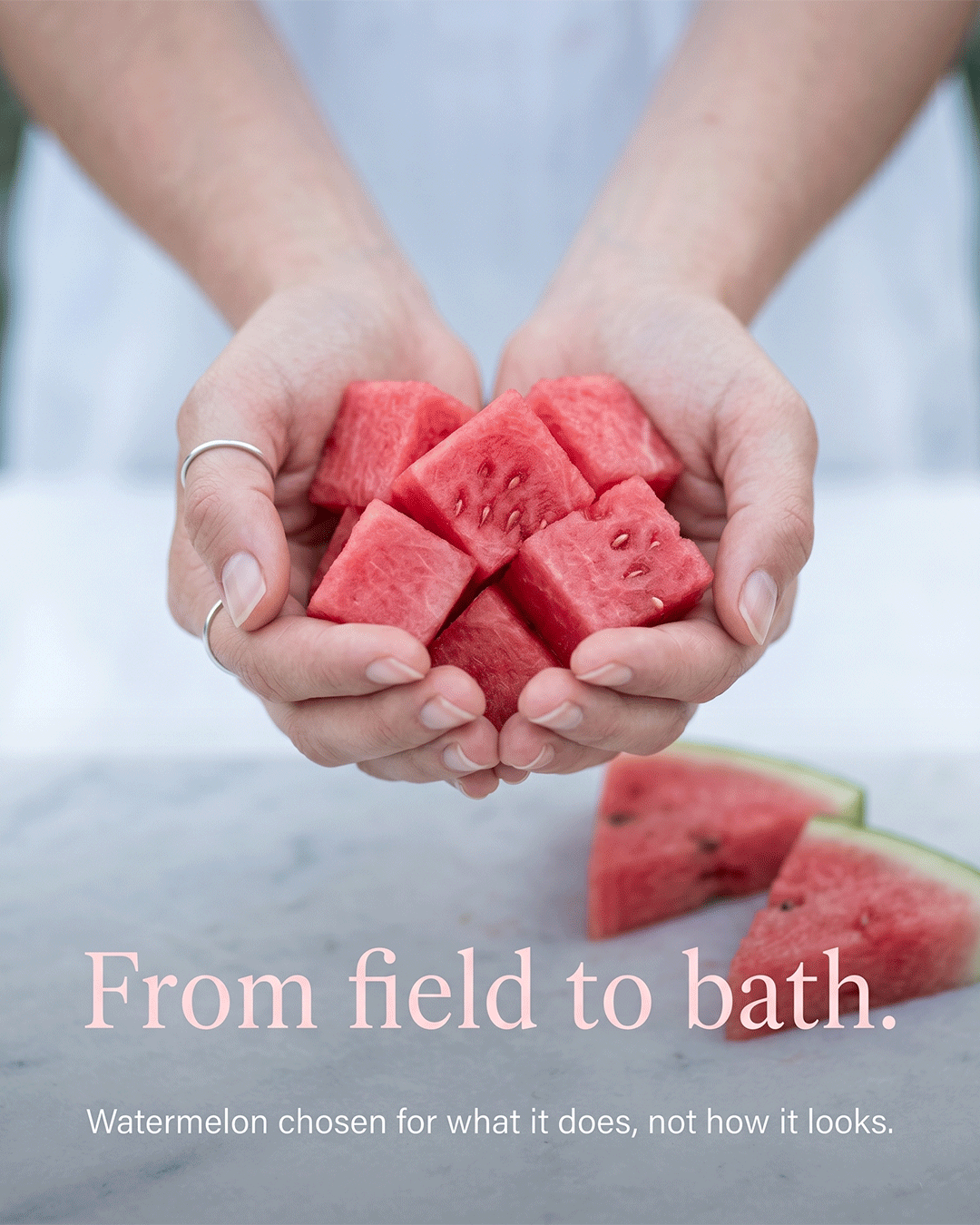 Lingar Watermelon Epsom Bath Salt ingredient watermelon essential oil source and craft — small batch handcrafted bath salt Parijat Blooms