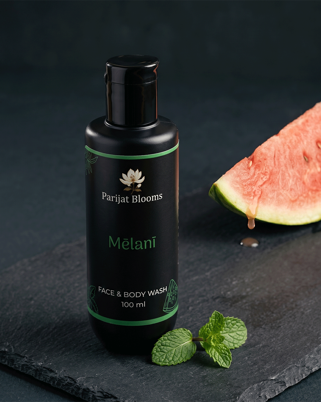 Mе̄lanī Watermelon & Mint Face n Body Wash