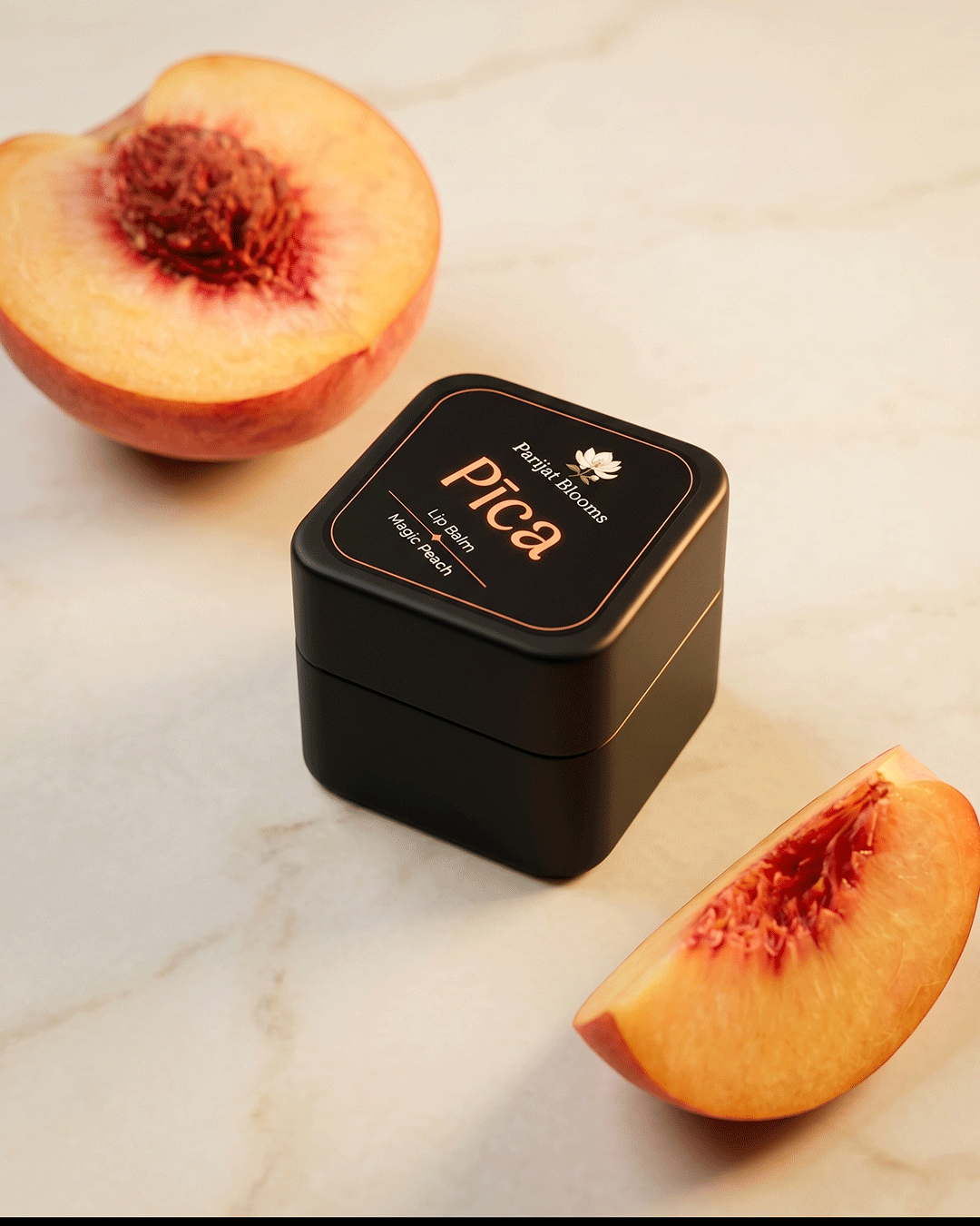 Pīca Magic Peach Lip Balm