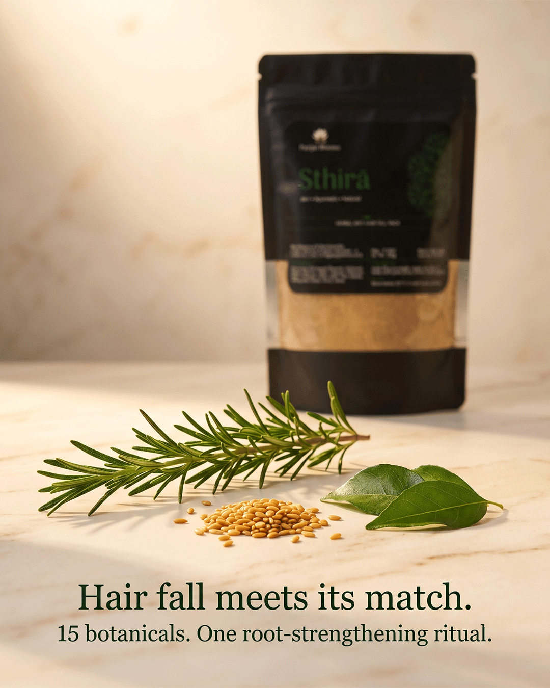 Sthirā Anti Hair Fall Hair Pack