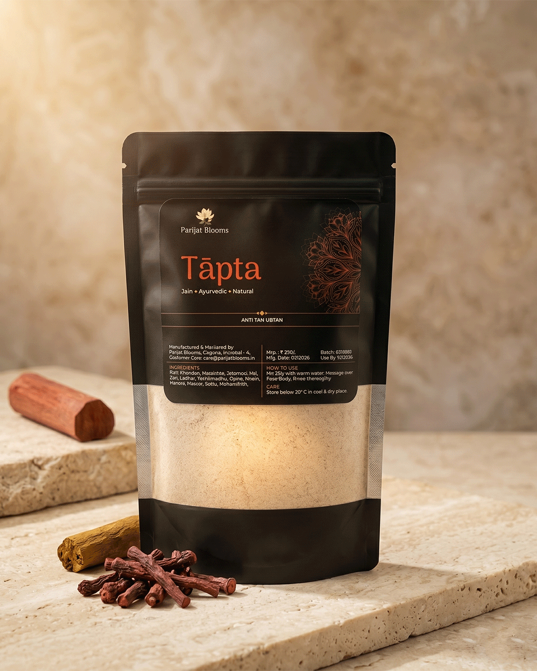 Tāpta Red Sandalwood Anti Pigmentation Skin Mask