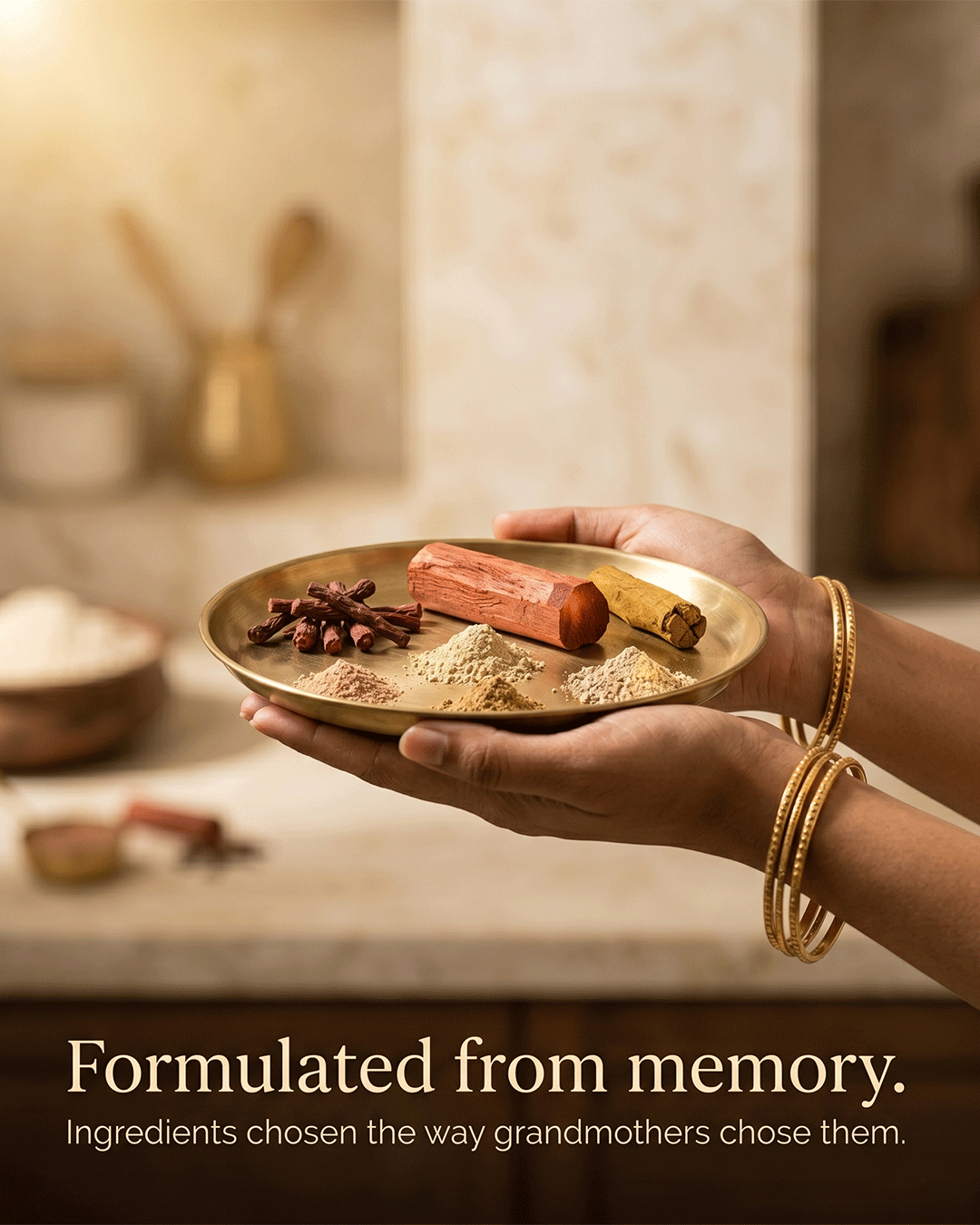Tapta Red Sandalwood Ubtan Skin Mask ingredient red sandalwood manjistha source and craft — small batch handcrafted ubtan skin mask Parijat Blooms