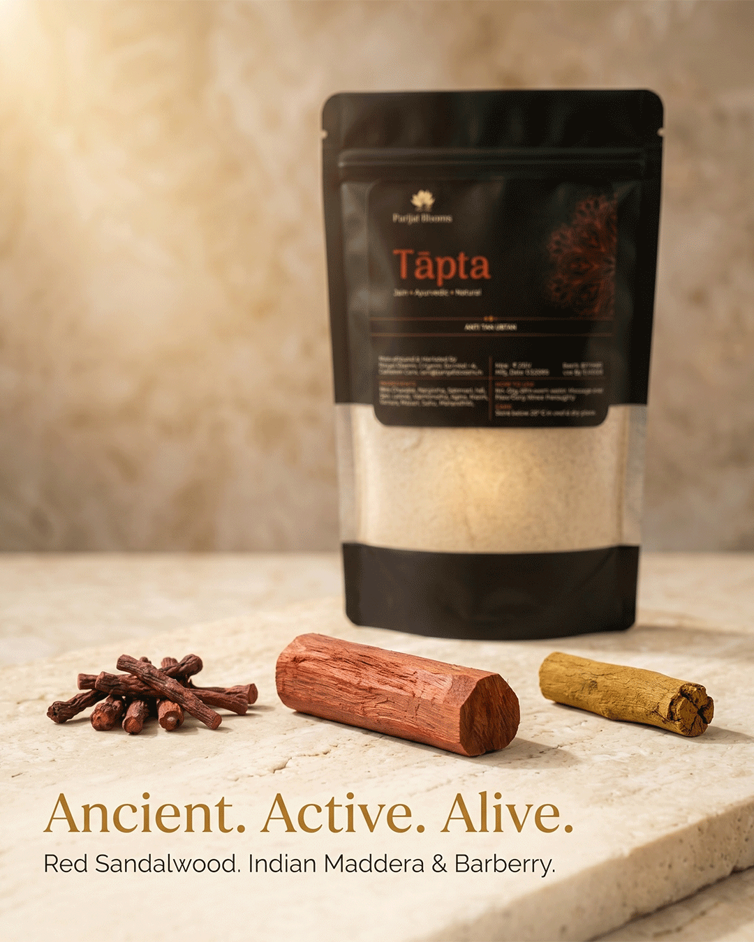 Tāpta Red Sandalwood Anti Pigmentation Skin Mask