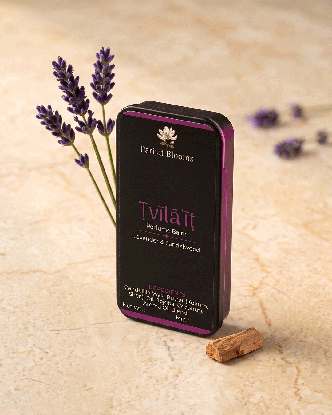 Ṭvīlā'īṭ Lavender Sandalwood Perfume Balm