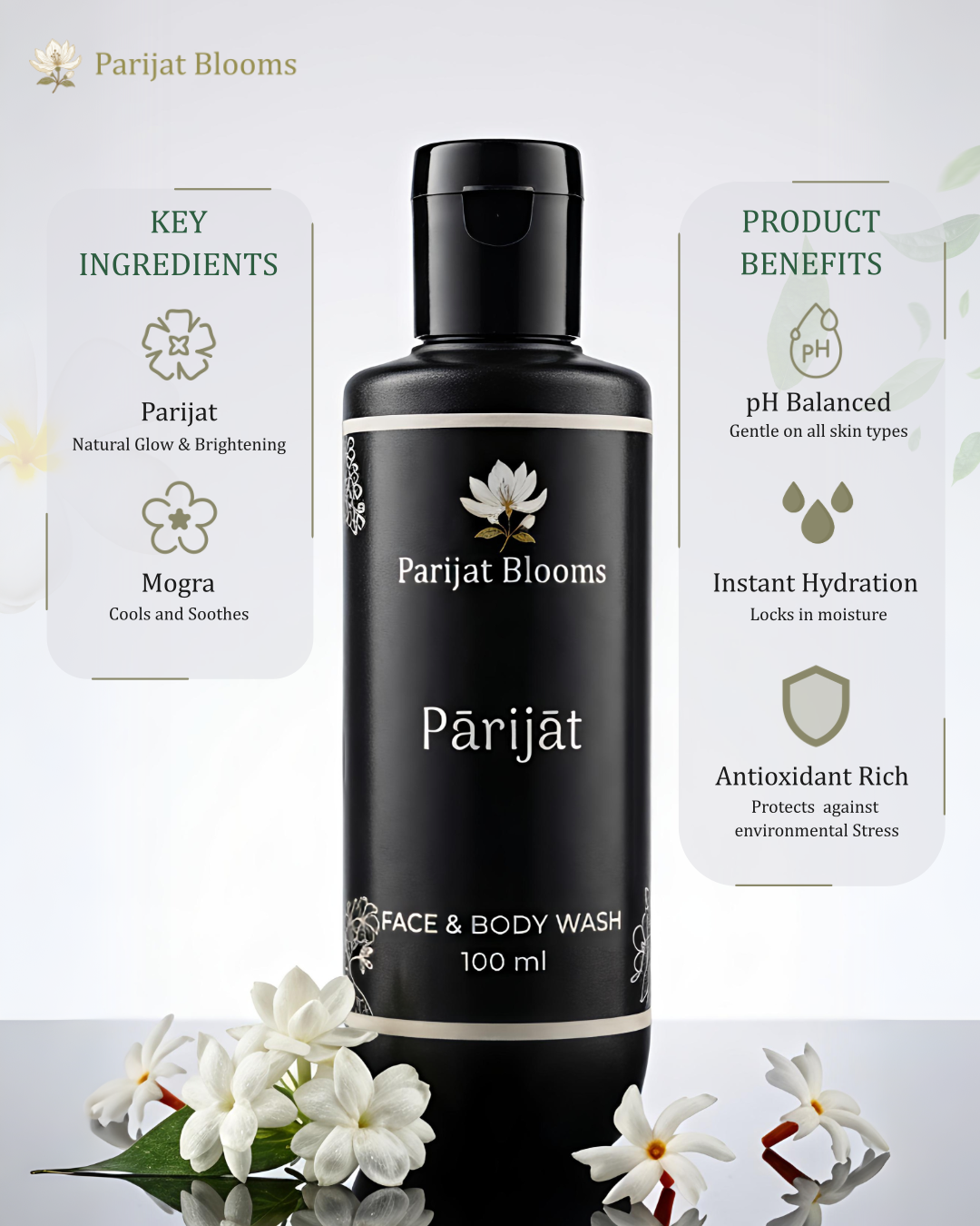 Parijat Face/Body Wash